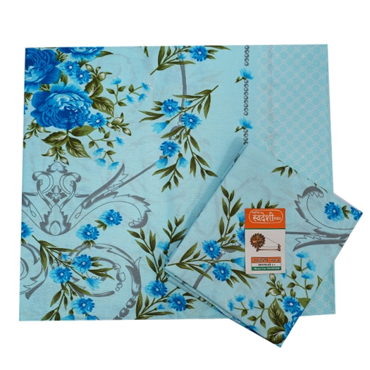 Cotton Bedsheet Double With Pillow Cover ( King Size)