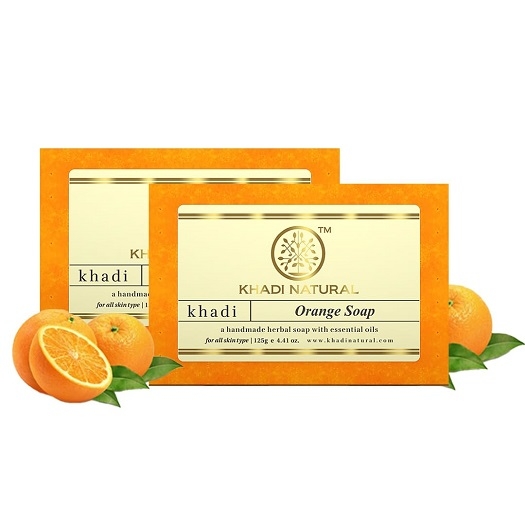 Khadi Natural Herbal Orange Soap