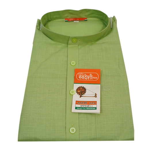 Mens Khadi Cotton Kurta (Full Sleeves)